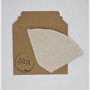 FiltA – Kaffeefilter aus Bio-Leinen, Größe 4, 1 Stk.