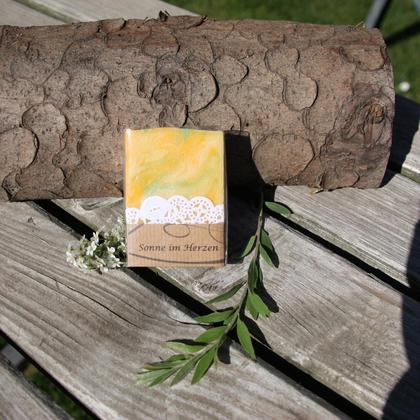 Seife "Sonne im Herzen"