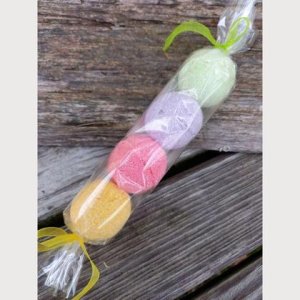 Sprudelbadekugel 4er-Set