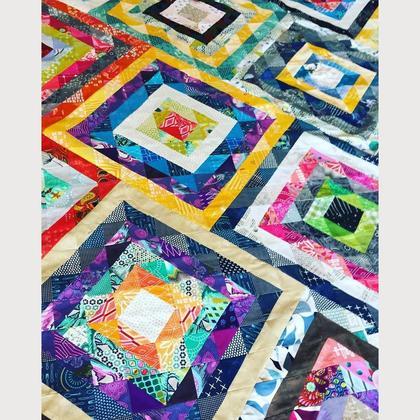 Quilt scrappy squares - Image 2