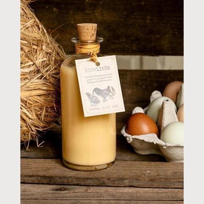 Eierlikör aus Freilandeiern