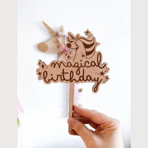 Erti Caketopper Holz