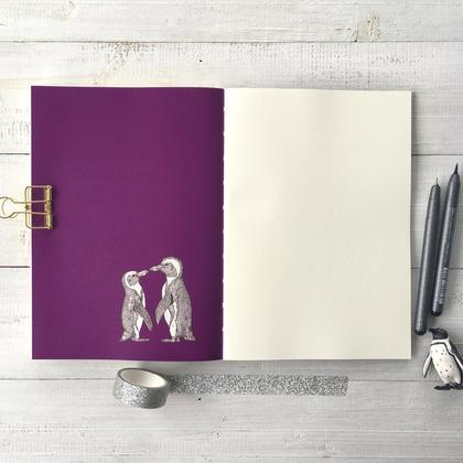 BULLET JOURNAL *Liebende Pinguine*, DIN A5, 150 Seiten - Image 4