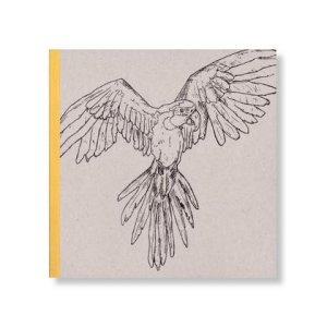 SKIZZENBUCH *Papagei*, 21 x 21 cm, 144 Seiten