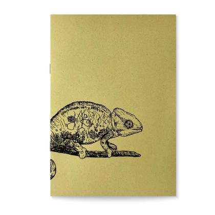 NOTIZHEFT *Chamäleon grün*
