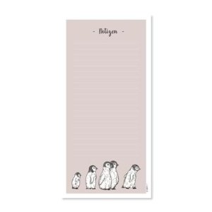NOTIZBLOCK *Baby-Pinguine*, DIN lang, 50 Blatt