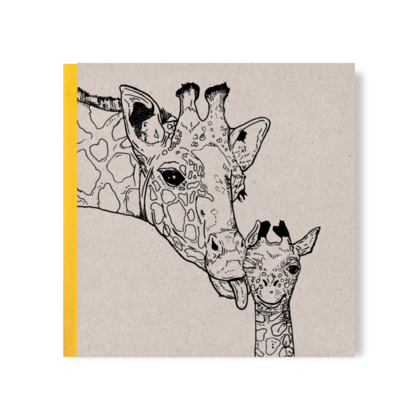 SKIZZENBUCH *Giraffe mit Jungtier*