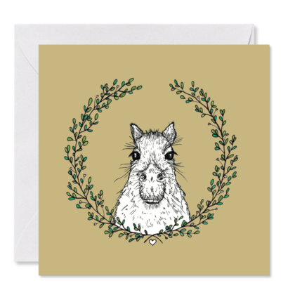 GRUSSKARTE *Capybara Love*