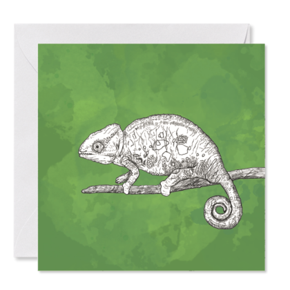 GRUSSKARTE *Chamäleon*