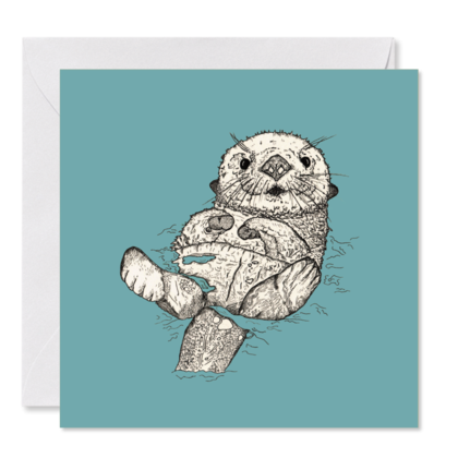 GRUSSKARTE *Otterliebe*