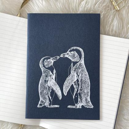 NOTIZHEFT *Liebende Pinguine*