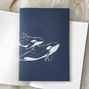 NOTIZHEFT *Orcas*, DIN A5