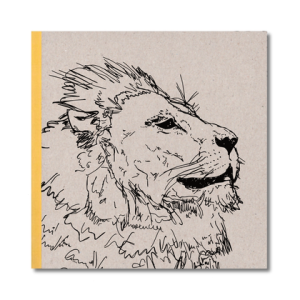 SKIZZENBUCH *Löwe*, 21 x 21 cm, 144 Seiten