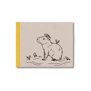 SKIZZENBUCH *Wasserschweinchen*, 15 x 12 quer, 144 Seiten