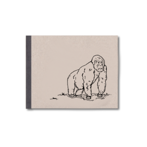 SKIZZENBUCH *Kleiner Gorilla*, 15 x 12 quer, 144 Seiten