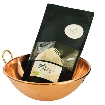 Kupferschale & Sauna Tea