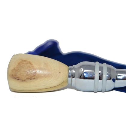 Weinstoppen Weinstöpsel Weinstopfen Holz Edelstahl Robinie - Image 4