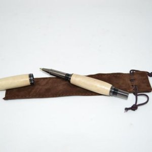 Holz Rollerpen Kugelschreiber Walnuss Nuss