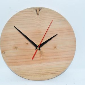 Holz Wanduhr Holzuhr Uhr Zeder 23 cm Holzdeko