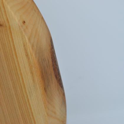 Holz Wanduhr Holzuhr 25 cm Holz Kirsche Holzdeko Deko Geschenk Unikat handmade - Image 3