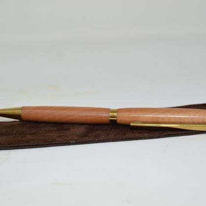 Holz Kugelschreiber Drehkugelschreiber Birnenholz Unikat handmade