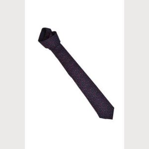 Trachtenkrawatte Herren Hubegger Seide schwarz geblümt Paisley