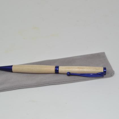 Holz Kugelschreiber Hainbuche Drehkugelschreiber handmade