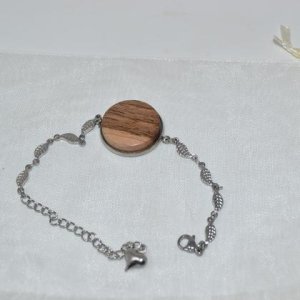 Holz Armband Trachtenschmuck Kette Holzschmuck Walnuss Armschmuck