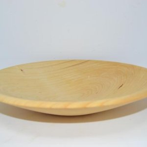 Holzschale Holzschüssel Fichte ∅25 cm Obstschale Dekoschüssel Holzdekoration