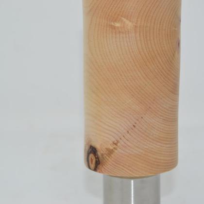 Holz Gewürzmühle Zirbe Einhand Salzmühle Pfeffer Mühle handmade - Image 3