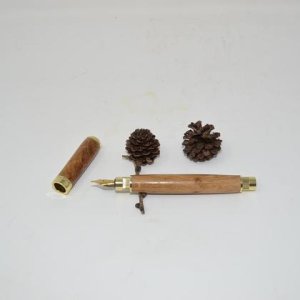 Holzfüllfeder Holzfüller Eiche Handarbeit Magnetkappe Unikat Geschenk Gravur