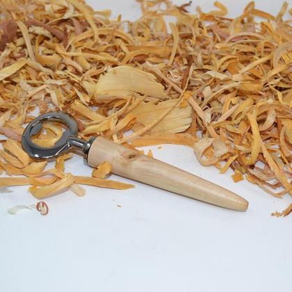 Holz Bieröffner Flaschenöffner Öffner Eberesche Kapselheber Geschenk Gravur