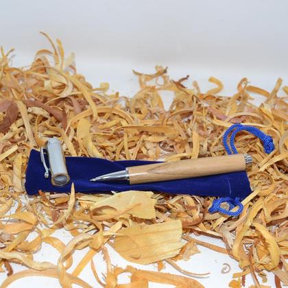 Holz Rollerpen Kugelschreiber Edelkastanie handmade Magnetkappe Unikat Geschenk