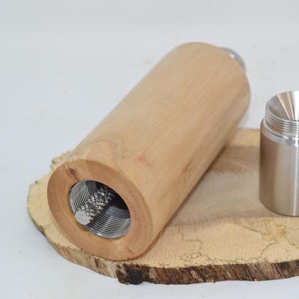 Holz Gewürzmühle Einhand Mühle Esche Pfeffermühle Salzmühle - Image 2