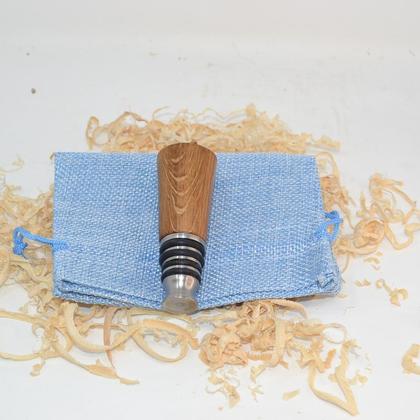 Holz Flaschenverschluss Weinstöpsel Weinstoppel Eiche