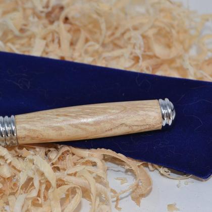 Holz Brieföffner Eberesche Handarbeit Unikat Geschenk Öffner Stilett Gravur - Image 2