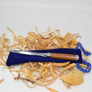 Holz Brieföffner Holz Essigbaum Öffner Stilett Unikat Geschenk Gravur