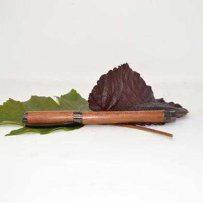 Holz Füller Füllfeder Füllfederhalter Mahagoni Magnetverschluss handmade - Image 2