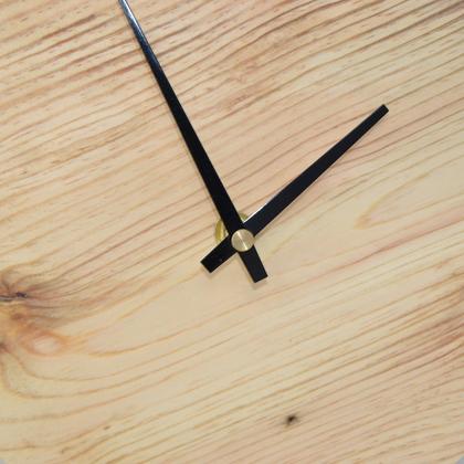 Holz Wanduhr Zirbe 22 cm Holzuhr Pinus Cembra handmade - Image 3