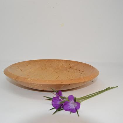 Holzschale Obstschale Dekoschale Schüssel Holzschüssel Ahorn ∅ 23x4 Handmade