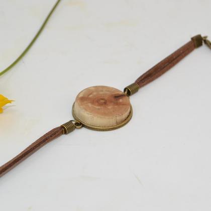 5 cm Holzschmuck Armschmuck