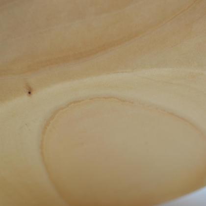 Holzschale Obstschale Dekoschale Schüssel Holzschüssel Ahorn ∅ 28x6,5 Handmade - Image 4