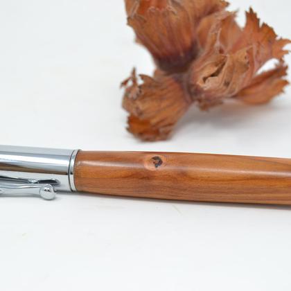 Holz Füllfeder Füller Zwetschke Handarbeit Magnetkappe Unikat Geschenk - Image 3