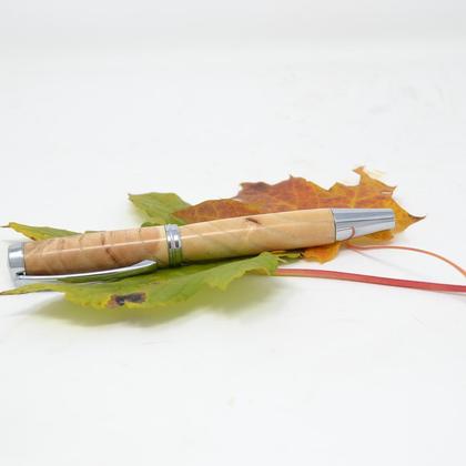 Holz Rollerpen Kugelschreiber Stift Esche Handarbeit Geschenk - Image 2