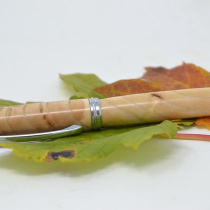 Holz Rollerpen Kugelschreiber Stift Esche Handarbeit Geschenk - Image 3