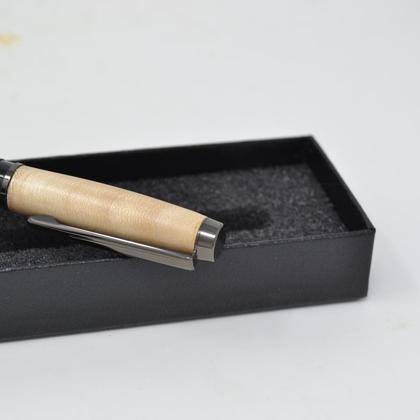 Holz Kugelschreiber Drehkugelschreiber aus Holz Hainbuche handmade - Image 3