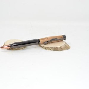 Holz Kugelschreiber Drehkugelschreiber Zeder Gewehr Unikat handmade Geschenk