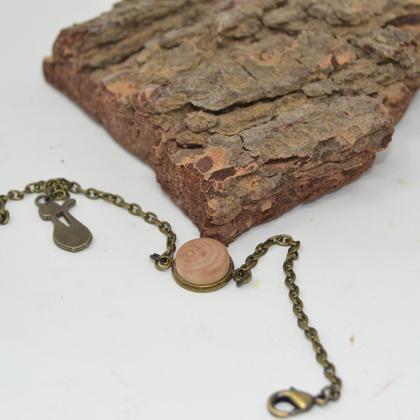 Holz Armband Armkette Kirsche Trachtenschmuck 1