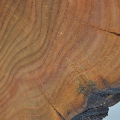 Holz Wanduhr Holzuhr Uhr Essigbaum 28x25 cm Geschenk Unikat handmade in Austria - Image 4