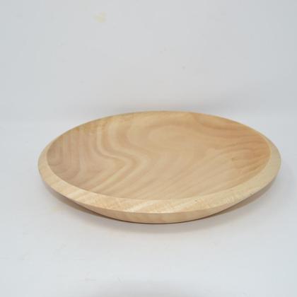 Holzschale Holzschüssel Linde ∅24x4.5 cm Obstschale Dekoschüssel Handmade - Image 2